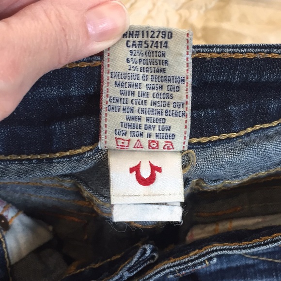 True Religion Joey Flare Jeans Size 27 - Picture 11 of 13